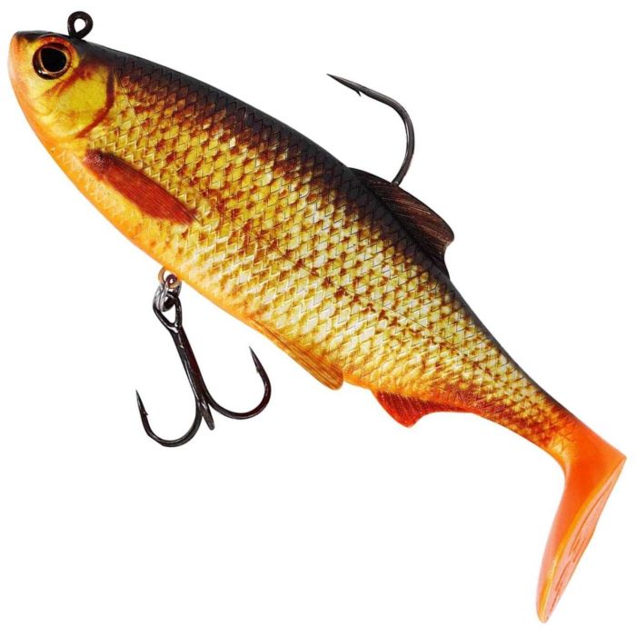 Swimbait Westin Ricky the Roach Shadtail R 'N R, Real Rudd, 10cm, 28g, 1pc/blister