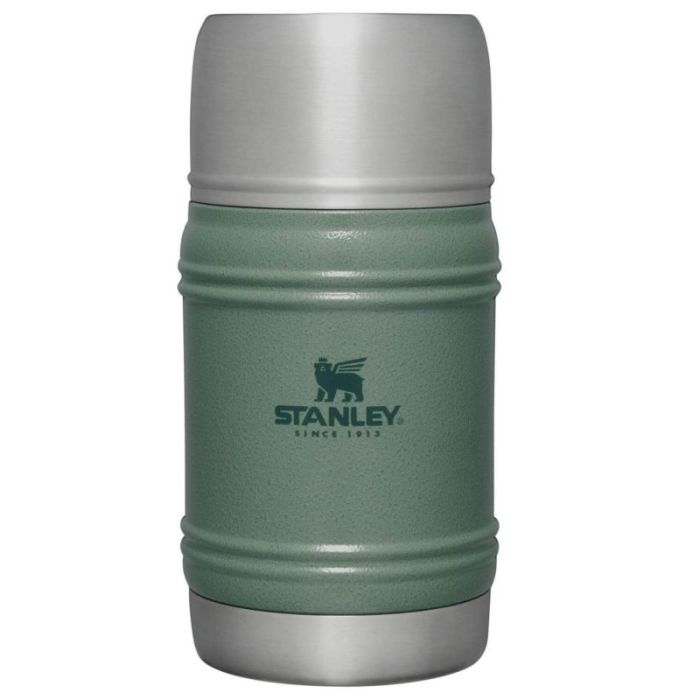 Stanley Artisan Thermal Food Jar 0.50L Food Flask, Hammertone Green