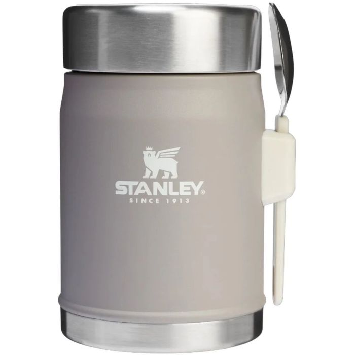 Stanley The Legendary Food Jar + Spork, 0.4L, Ash 2.0