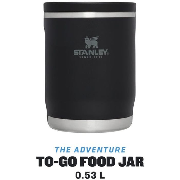 Termos pentru Mancare Stanley Adventure To-Go Food Jar, Black, 0.53L 4