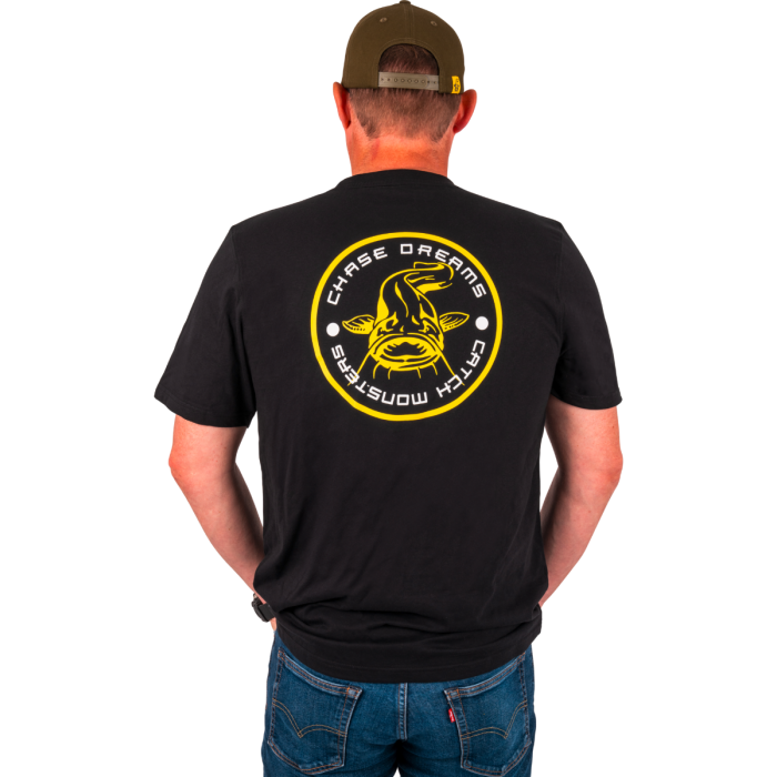 Tricou Black Cat Chase Dreams Black Tee 2