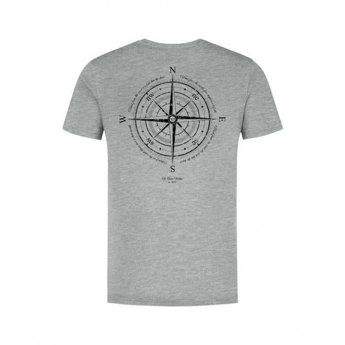 Tricou Korda Compass Tee, Heather Grey 2