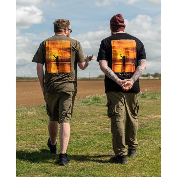 Tricou Korda Sunrise Tee, Dark Olive 5