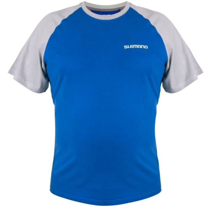 Shimano Short Sleeve T-Shirt, Blue