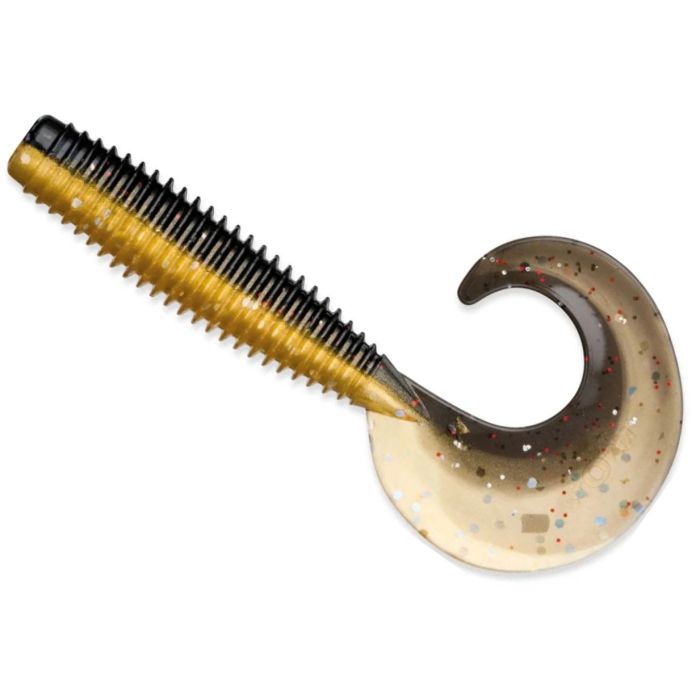 Storm Go-To Grub Twister, GD Gold Digger Colour, 8cm, 1g, 5 pcs/blister
