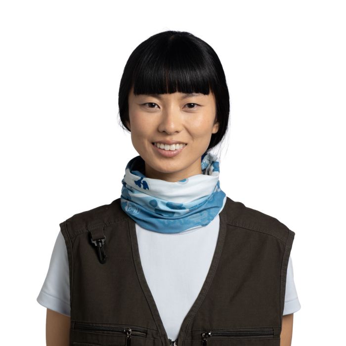 Bandana Multifunctionala Buff CoolNet UV Adulti, Ugal Blue 4