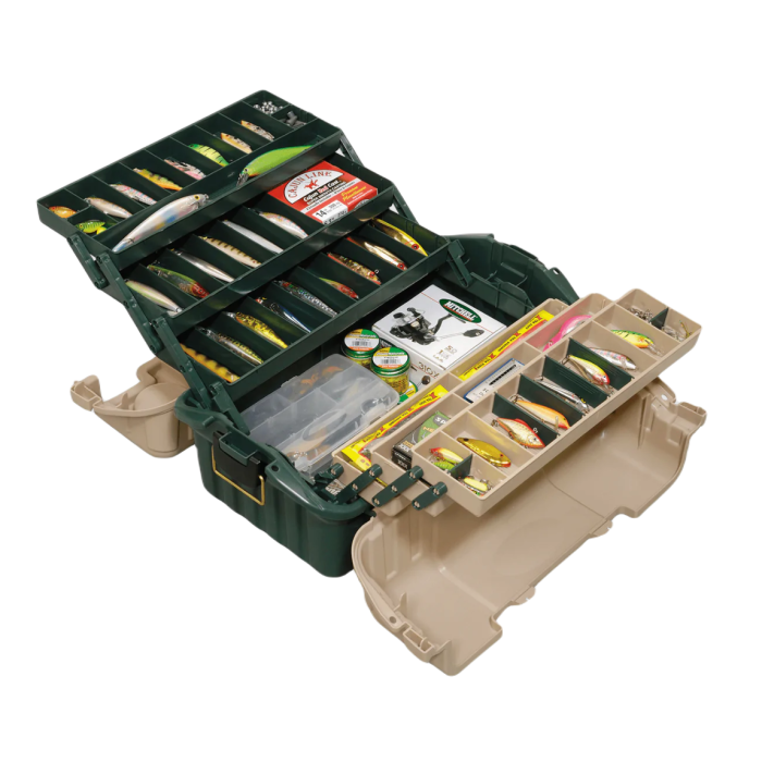 Valigeta Plano Hip Roof Tackle Box, GreenSandstone, 6 Sertare, 51x29x27cm  2