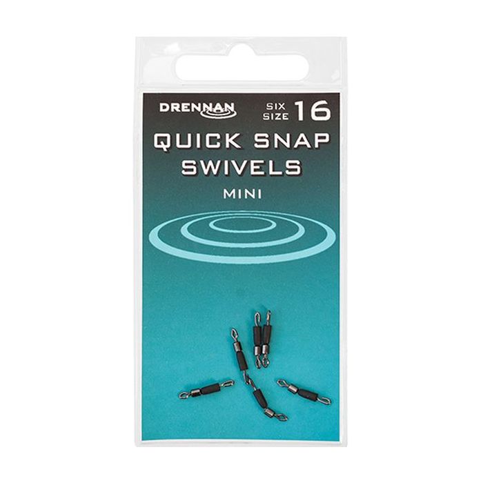 Swivel with Quick Snap Drennan Quick Snap Swivels, 6buc/sachet 3