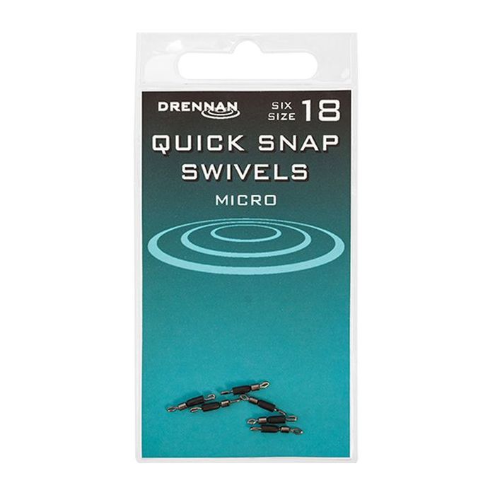 Swivel with Quick Snap Drennan Quick Snap Swivels, 6buc/sachet 4