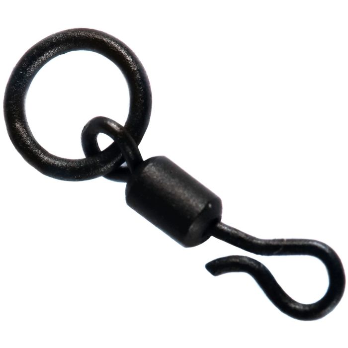 Vartej cu Agrafa Rapida si Anou Carp Spirit Spinner Swivel with Ring, Nr.11, 10buc/plic