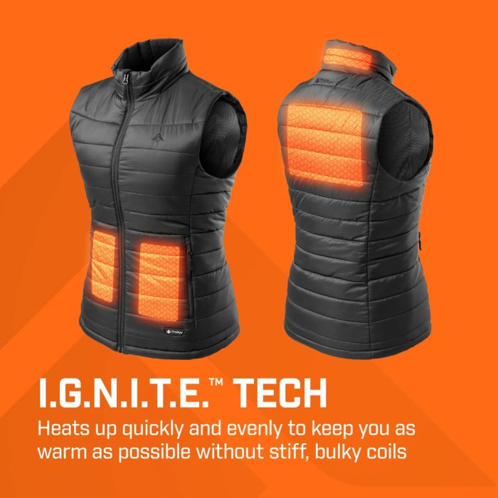 THAW Men's Rechargeable Heated Vest 5