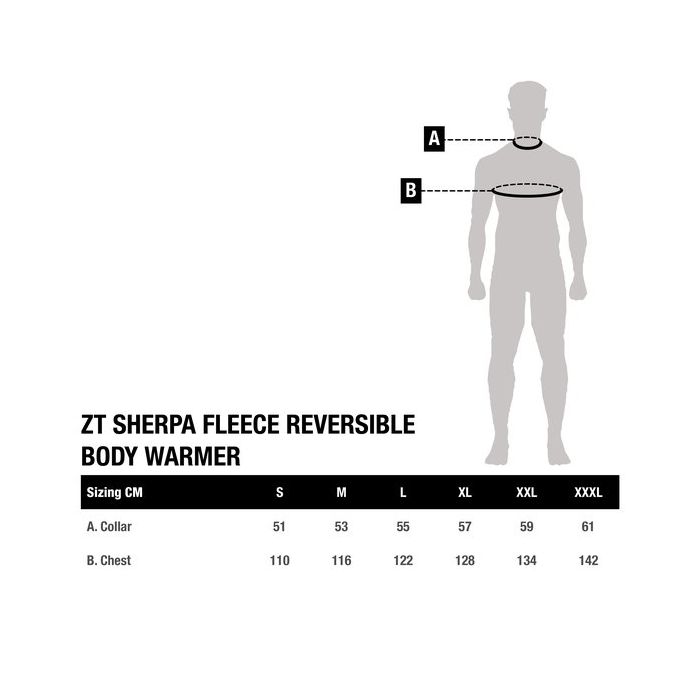 Vesta Reversibila ZT Sherpa Fleece Reversible Body Warmer 13