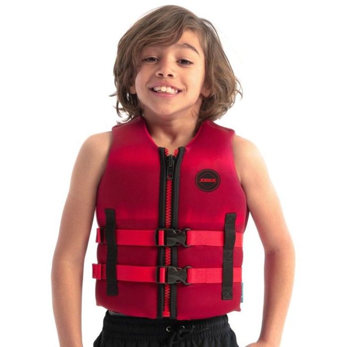 Water Sports Vest Jobe Neo Vest Youth 50N, S, Red