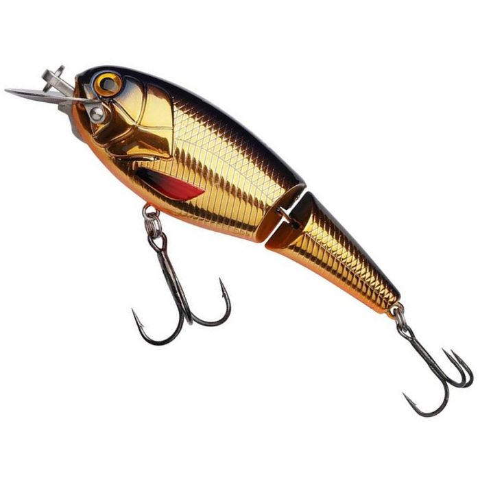 Abu Garcia Hi-Lo Jointed Floating Lure, Gold Black Or, 9cm, 22g