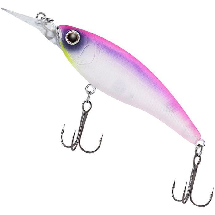 Daiwa Steez Shad Minnowbait Lure, Matt Pink Purple, 6cm, 6.3g