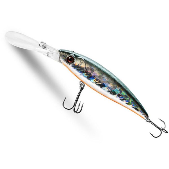 Delphin Wobby Jerk-DP Lure, Suspending, Mirror, 9cm, 12.50g