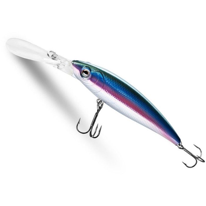 Delphin Wobby Jerk-DP Lure, Suspending, Polar, 9cm, 12.50g