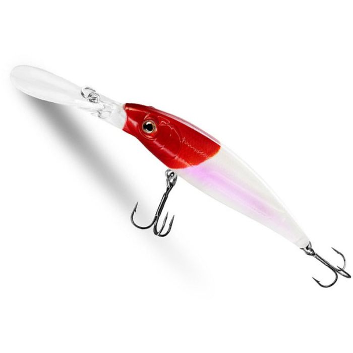 Delphin Wobby Jerk-DP Lure, Suspending, Redface, 9cm, 12.50g