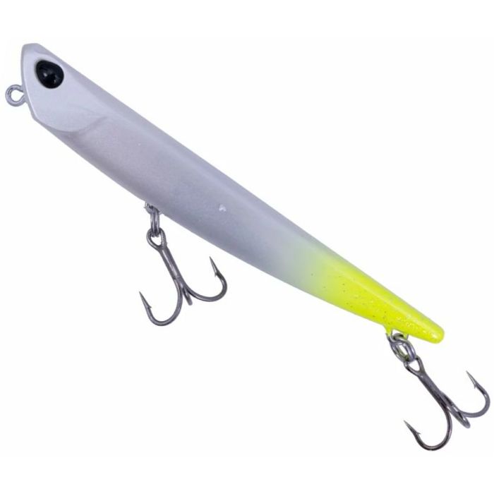 Vobler DUO Bay Ruf Manic Fish 75, CCC0559 Alien White CH Tail, 7.5cm, 7.6g