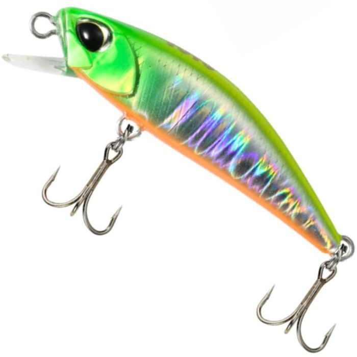 DUO Tetra Works Toto 45HS Lure, CPA0601 Lime Head Chart OB, 4.8cm, 4.3g