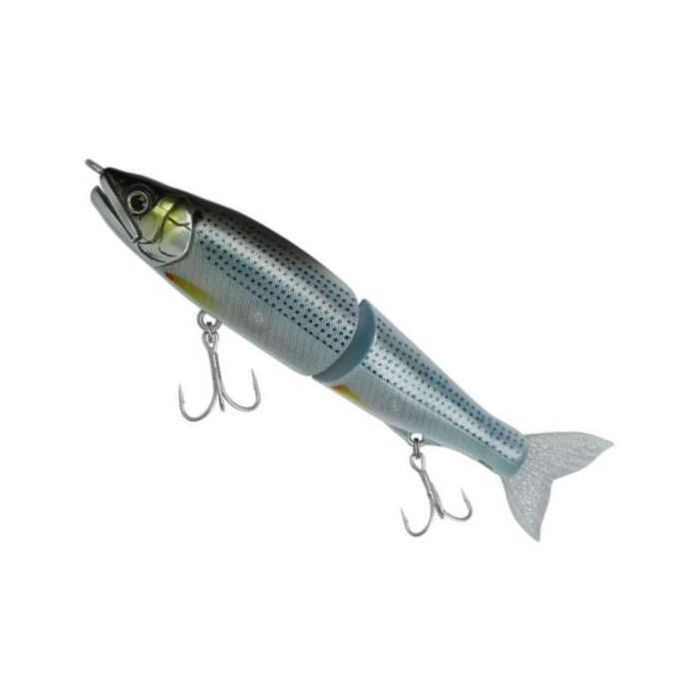 Vobler Gan Craft Jointed Claw 128F, GM White Konoshiro, 12.8cm, 21g