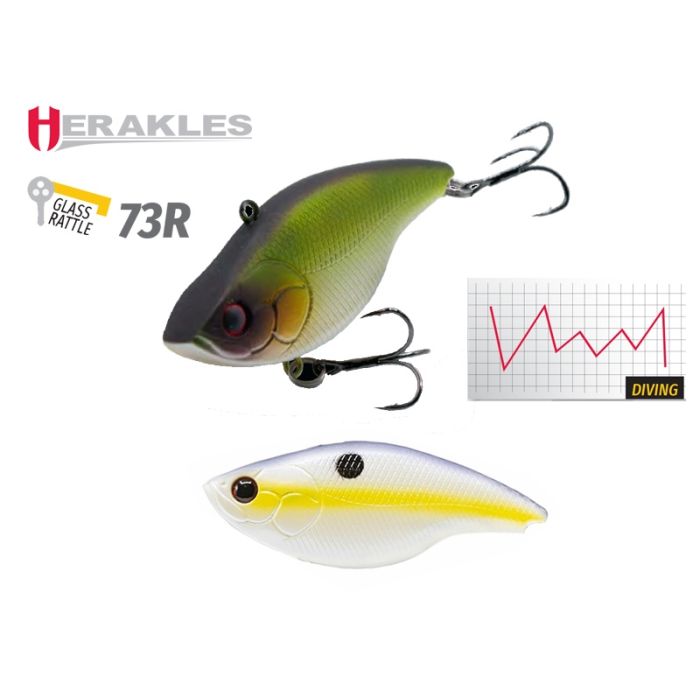 Lure Herakles Blaze Rattle 73R S, Color Sexy Shad, 7.3cm, 17g