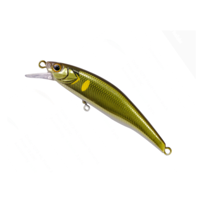 Vobler Jackall Tricoroll Ryushin 70HW, Culoare Gold Ayu, 7cm, 9.2g