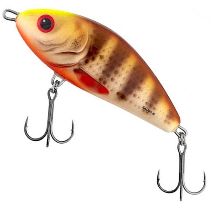 Vobler Salmo Fatso Sinking, Brown Perch, 10cm, 52g