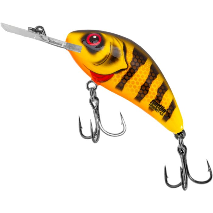 Salmo Rattlin Hornet H3.5F Lure, Floating, Natural Perch, 3.5cm, 3.1g