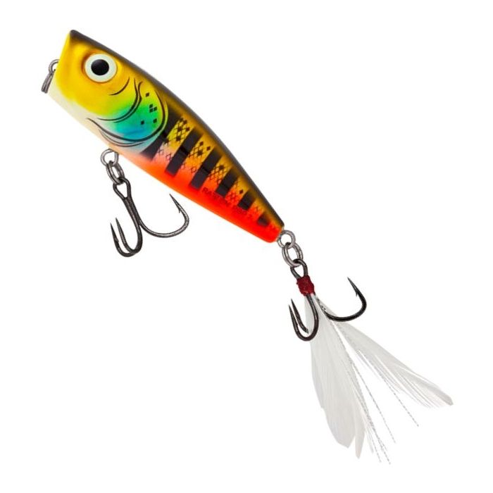 Salmo Rattlin' Popper Floating Lure, Color Hot Gill, 7cm, 12.5g