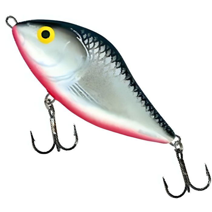 Vobler Salmo Slider Floating, Grey Silver, 5cm, 6.5g