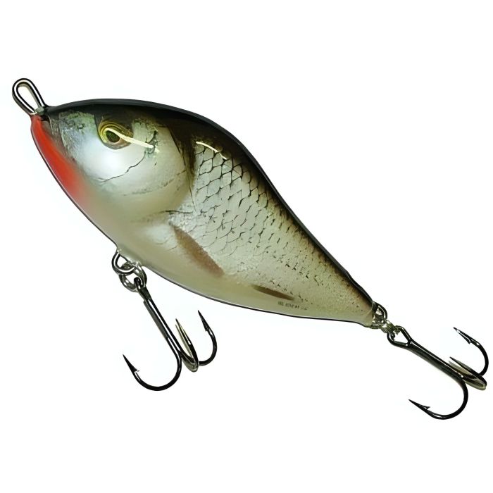 Salmo Slider Floating Lure, Real Grey Shiner, 5cm, 6.5g