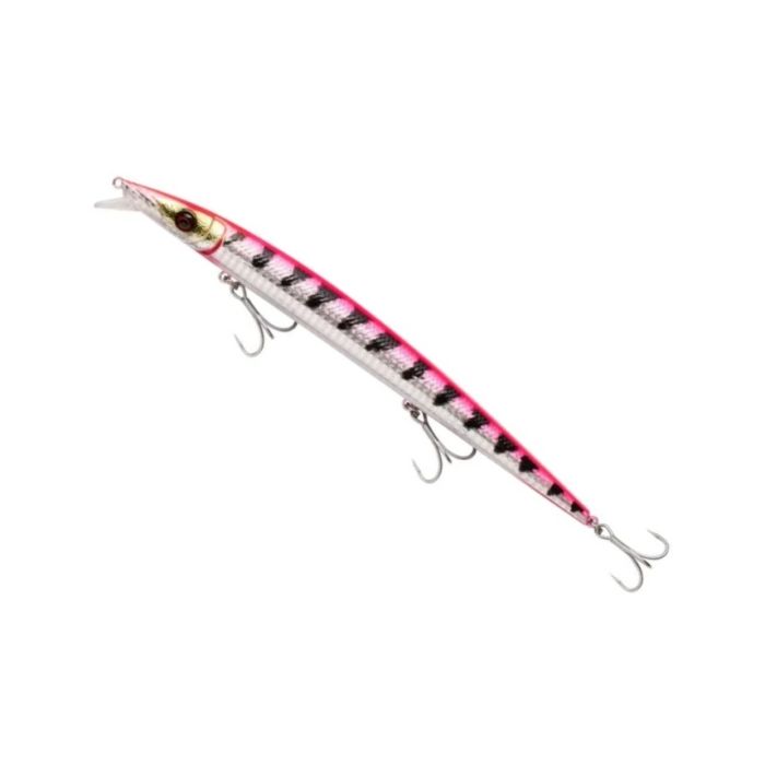 Savage Gear Barra Jerk Sinking Lure, Pink Barracuda Color, 19cm, 29g