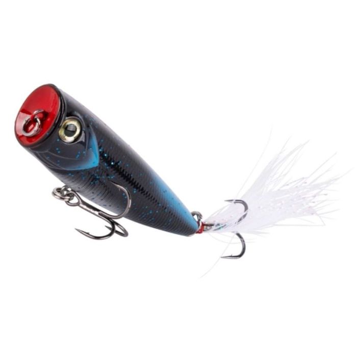 Shimano Yasei Pure Pop F Lure, Black Blue, 8cm, 12g
