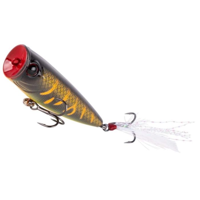 Shimano Yasei Pure Pop F Lure, Green Tiger, 8cm, 12g