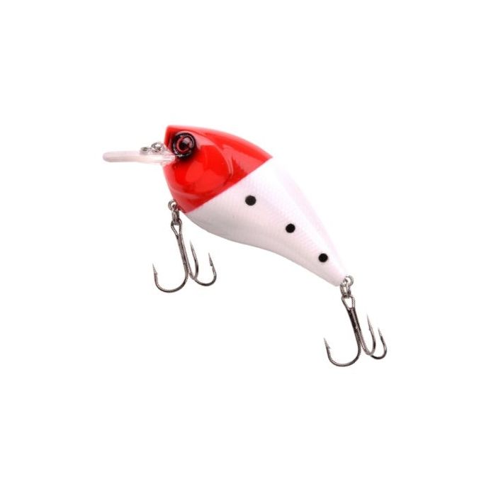 Spro Power Catcher Crank Wobbler, Color Red Head, 6cm, 14.3g