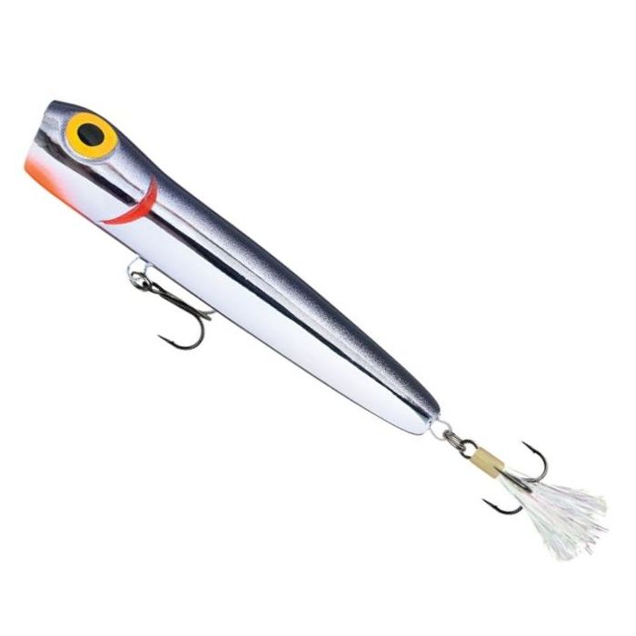 Storm Rattlin' Chug Bug CB08 Lure, Colour 140 Metallic Silver/Black Back, 8cm, 10g