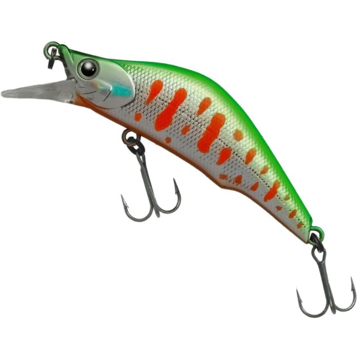 Tiemco Nabia 62FS Lure, Color 003 LH Lime Shaft Yamame, 6.2cm, 7.7g